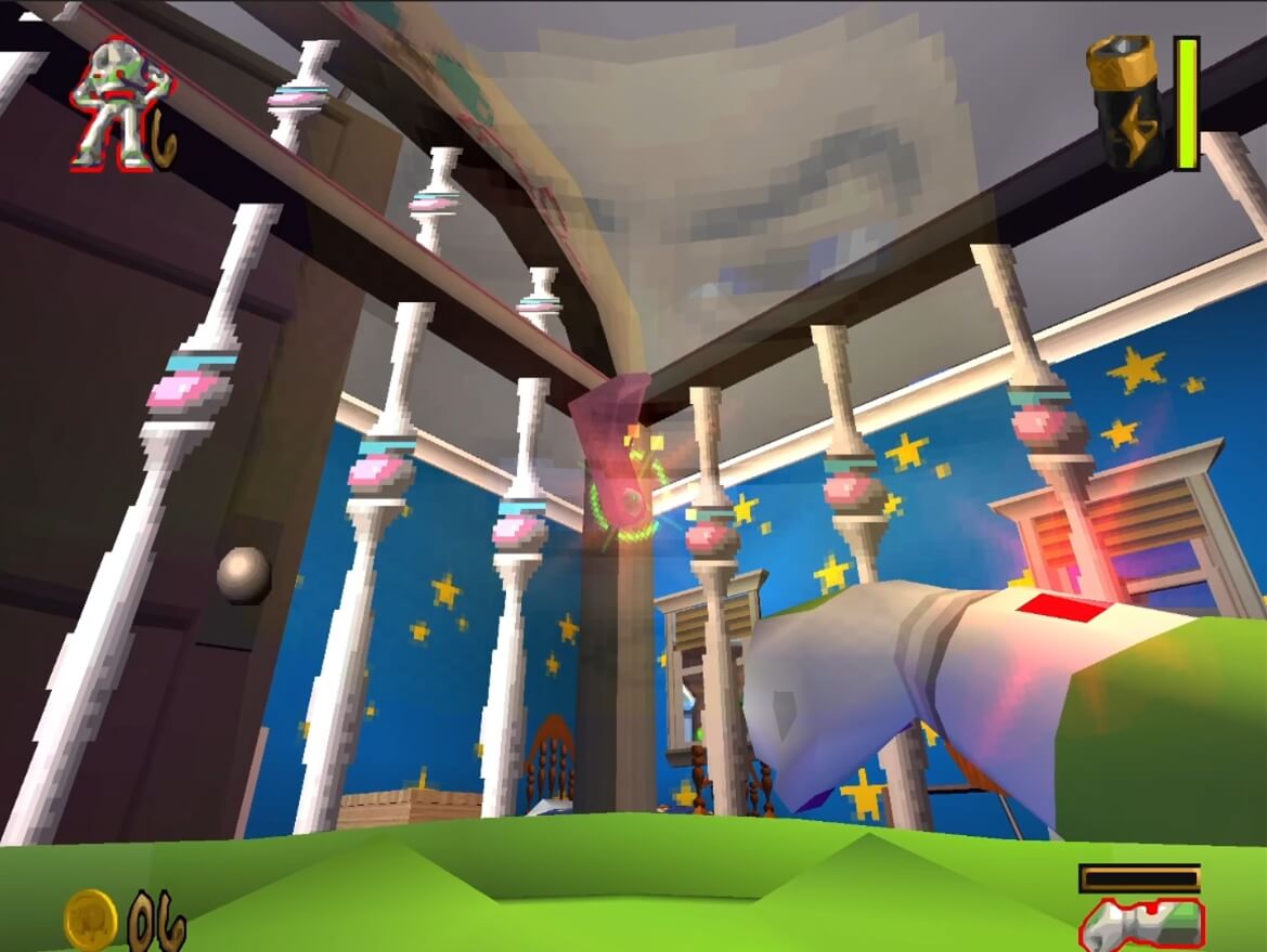 Toy Story 2 Buzz Lightyear to the Rescue - геймплей игры на PlayStation